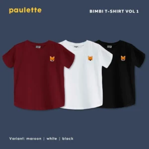 Paulette Kids Bimbi Kids Kaos Polos Anak Unisex